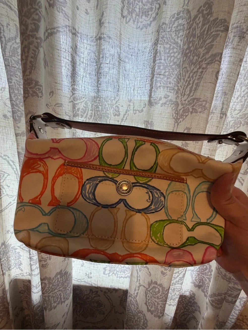 Coach Hampton Weekend Scribble Mini Bag - Picture 11 of 11